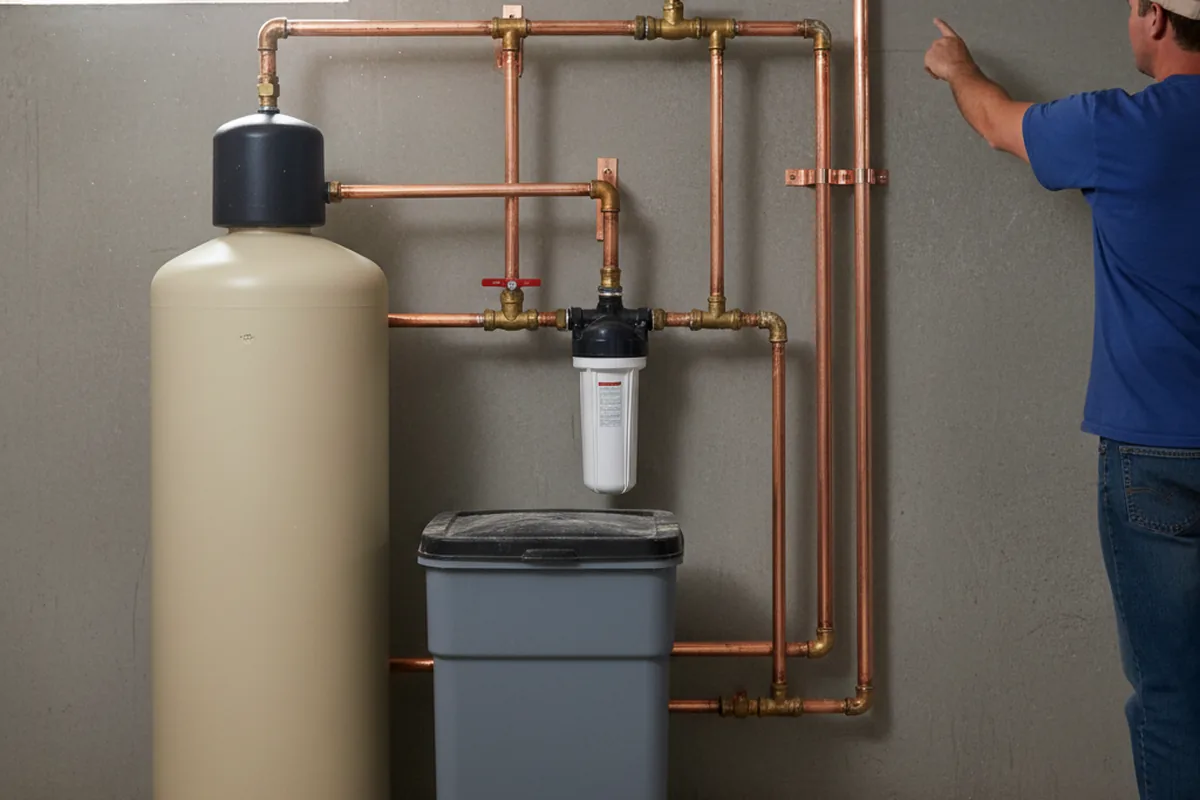 Whole-house water treatment system installed in Palm